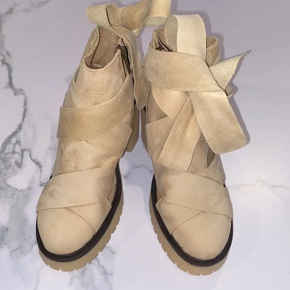 FREE PEOPLE BLAKE PLATFORM BOOTIES - Picture 6 of 10